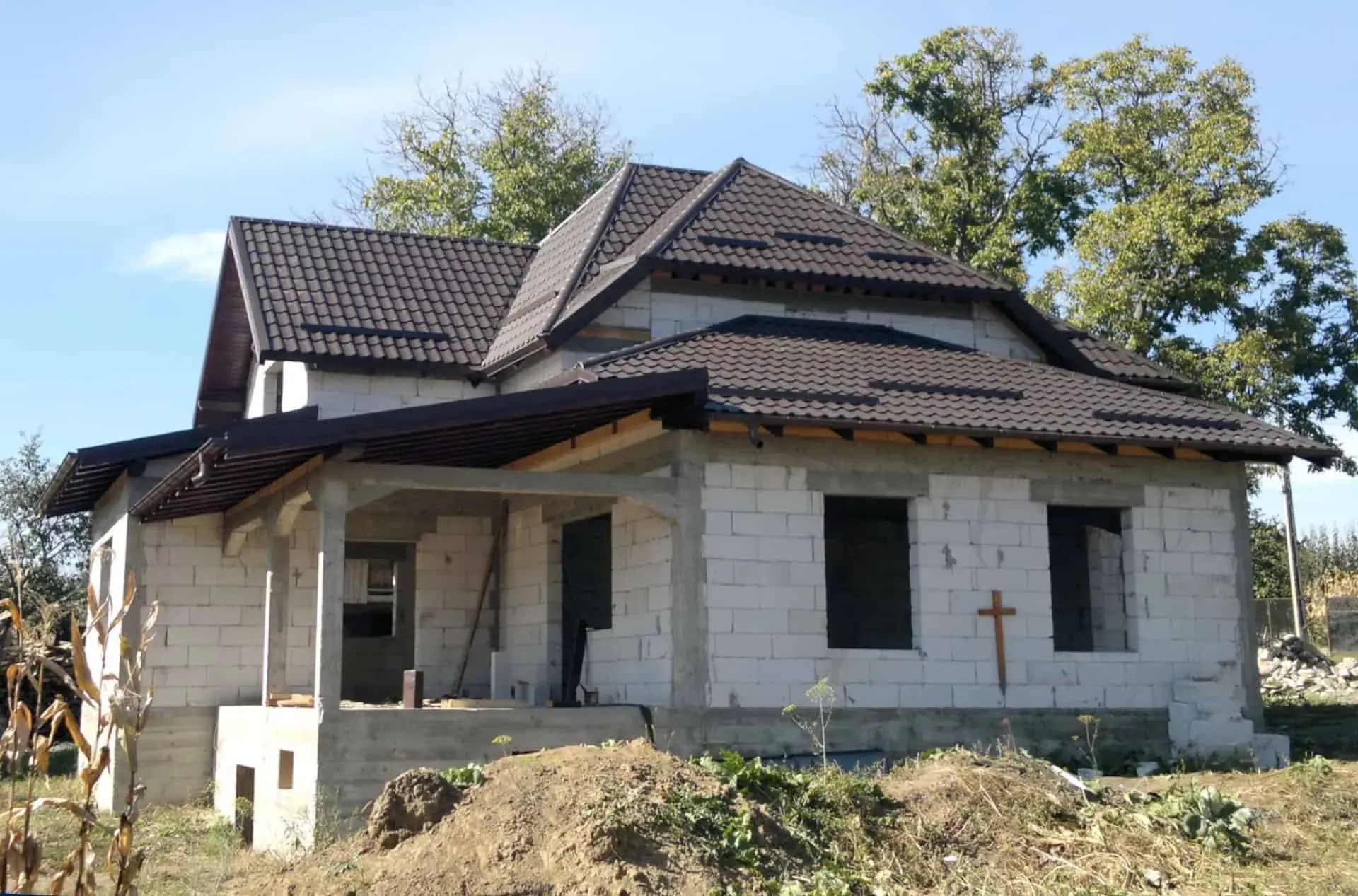 Acoperiș metalic CES Trade, proiect 22