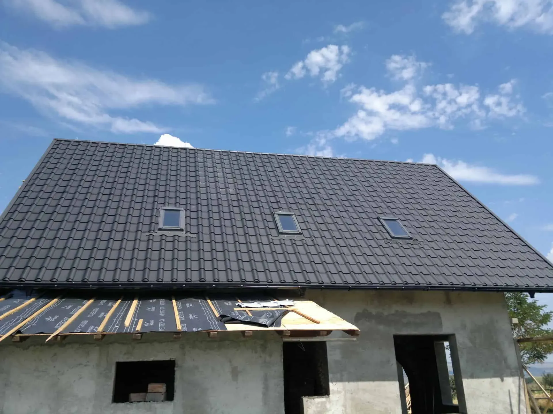 Acoperiș metalic CES Trade, proiect 23